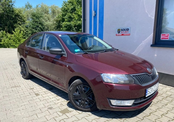 Skoda RAPID cena 26900 przebieg: 184450, rok produkcji 2013 z Szczecinek małe 596